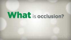 What is occlusion?